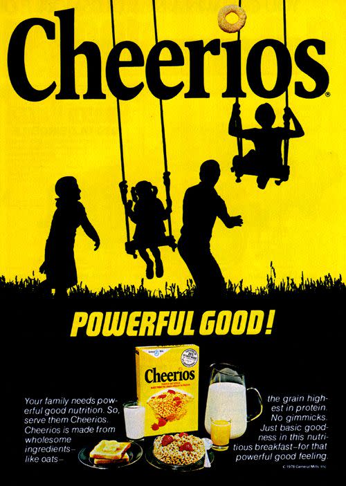 Vintage cheerios ad