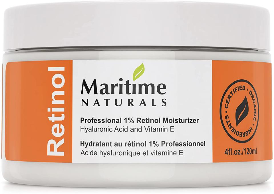 Maritime Naturals Retinol Moisturizer. Image via Amazon.