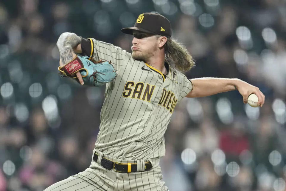 休士頓太空人休賽季補強左牛海德（Josh Hader）。法新社