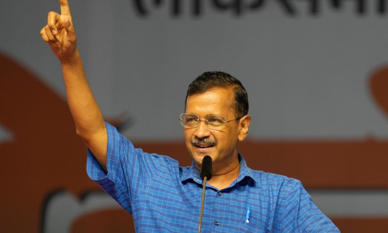 <span>Arvind Kejriwal has been one of the most outspoken critics of the prime minister, Narendra Modi.</span><span>Photograph: Rajanish Kakade/AP</span>