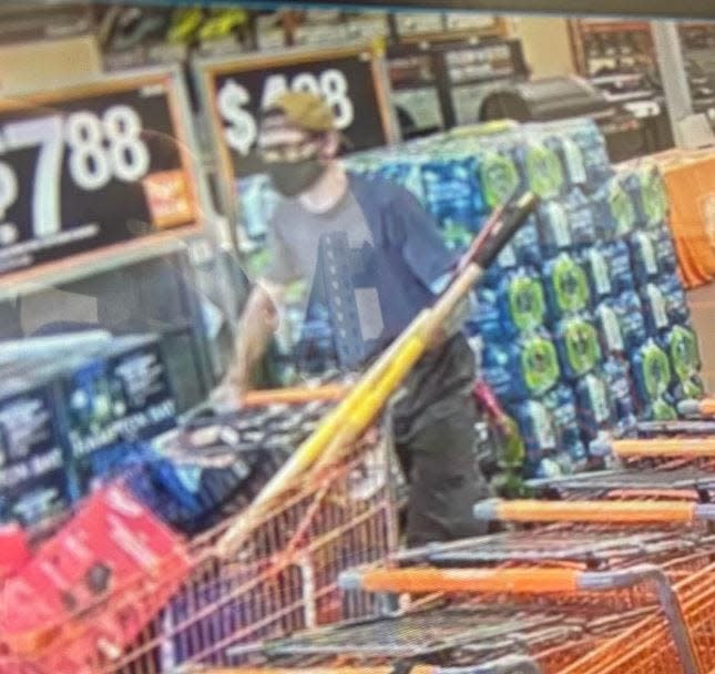 The Oconee County Sheriff's Office posted this photo of a unidentified man they want for questioning in a shoplifting investigation.