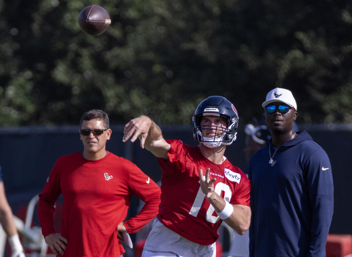 Has QB Davis Mills run his course with the Texans?