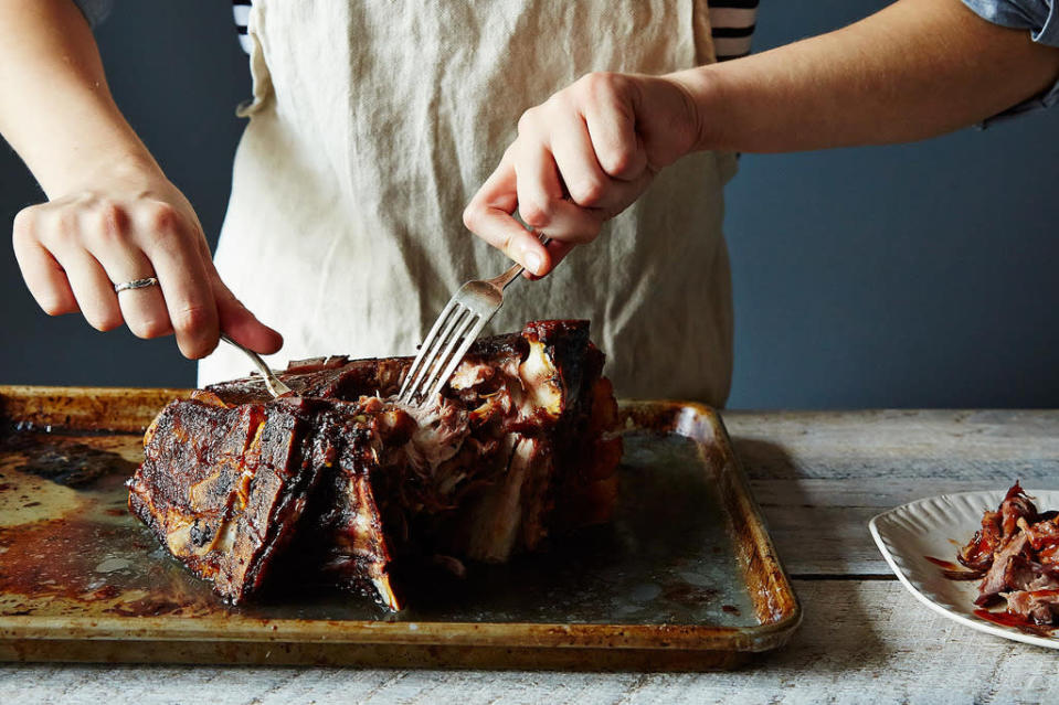 Crispy Pulled Pork Shoulder