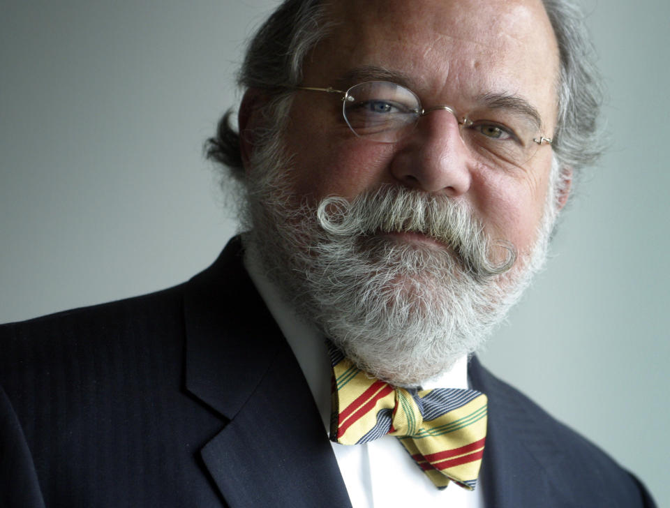 Corporate attorney Ty Cobb in the offices of his law firm in 2004. (Getty Images)