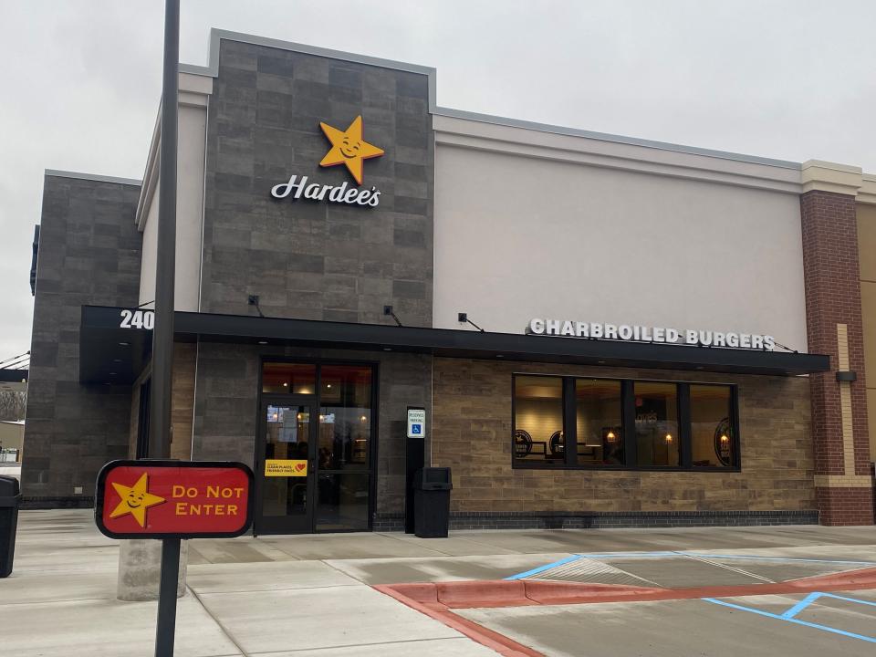 The Hardee's that is connected to the new Lafayette Love's location. The restaurant opens March 20, 2023.