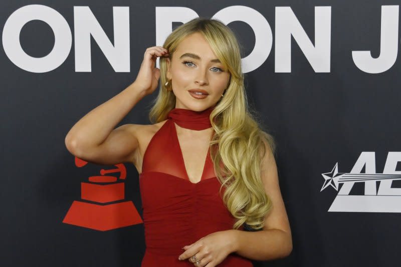 Sabrina Carpenter attends the MusiCares Person of the Year gala in February. File Photo by Jim Ruymen/UPI