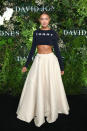 <p>Blogger Sammy Robinson certainly made sure all eyes were on her when she arrived wearing this ballgown skirt matched with a Tommy Hilfiger crop top. Photo: Getty Images </p>