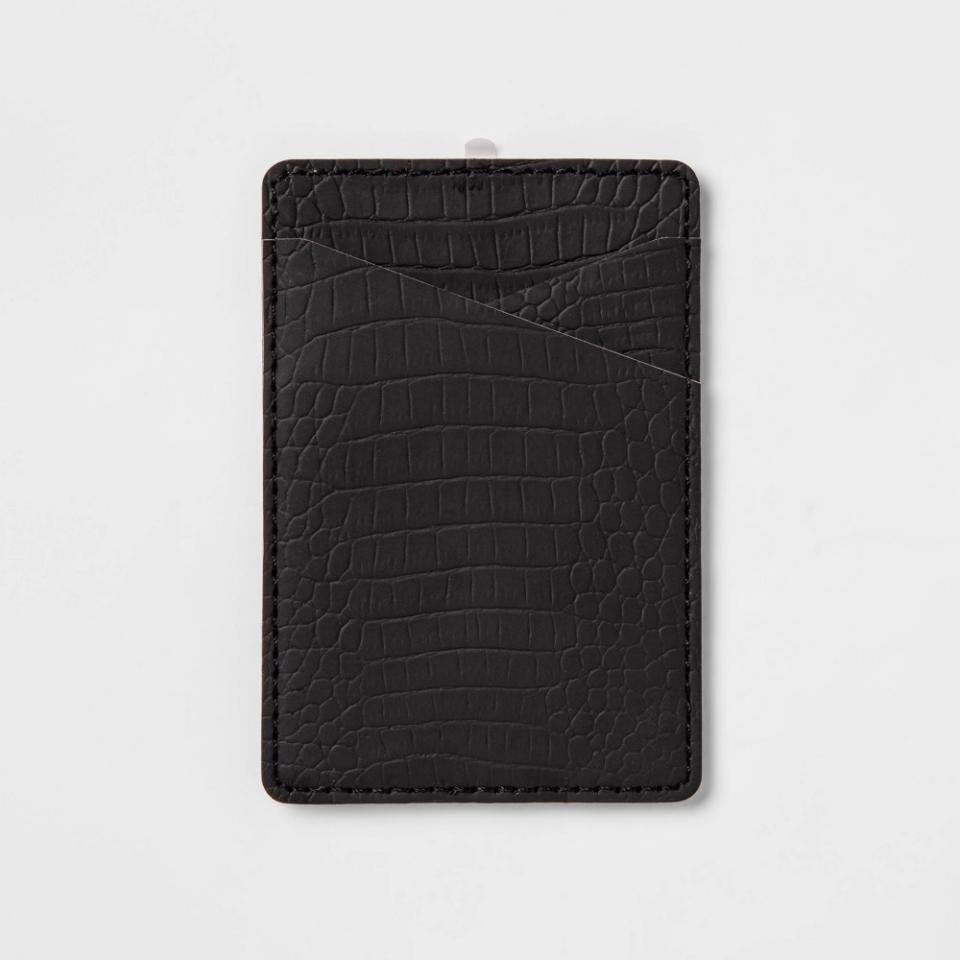 <p><a href="https://go.redirectingat.com?id=74968X1596630&url=https%3A%2F%2Fwww.target.com%2Fp%2Fcell-phone-wallet-pocket-heyday-8482-black-croc%2F-%2FA-79896881&sref=https%3A%2F%2Fwww.goodhousekeeping.com%2Fholidays%2Fgift-ideas%2Fg45676996%2Fbest-gifts-for-teen-boys-target%2F" rel="nofollow noopener" target="_blank" data-ylk="slk:Shop Now;elm:context_link;itc:0;sec:content-canvas" class="link ">Shop Now</a></p><p>Cell Phone Wallet</p><p>target.com</p><p>$4.99</p><span class="copyright">heyday</span>