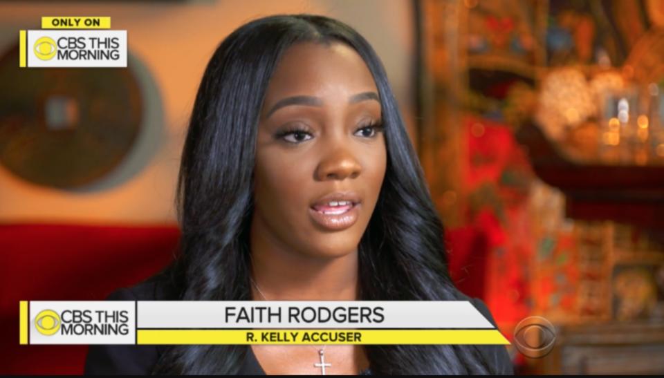 Faith Rodgers appears on <em>CBS This Morning</em>, May 22, 2018. (Photo: Courtesy CBS).