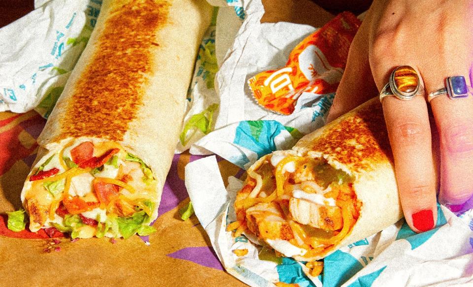 To celebrate National Burrito Day, Taco Bell is offering a free Grilled Cheese burrito with a $20 minimum order in the Taco Bell App April 6-9 (limit one per user). Delivery orders also can get a free burrito of any kind April 6-9 with a $20 minimum order on DoorDash, Uber Eats, Postmates and Grubhub.