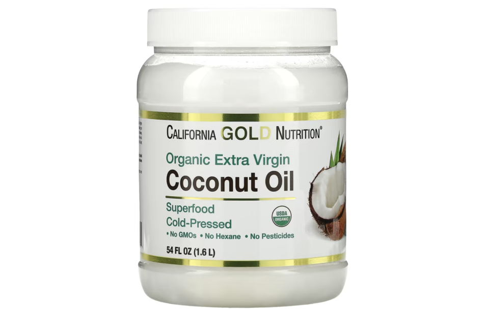 Coconut Oil California Gold Nutrition. (PHOTO: iHerb)