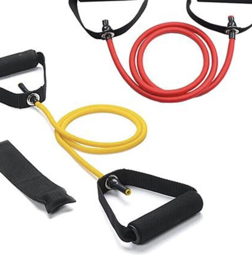 Yoga resistance bands. (PHOTO: Shopee)