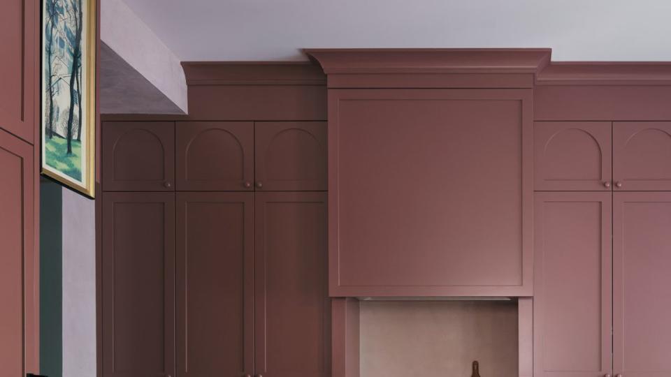 sophie donelson was considering a nostalgic barn red for her kitchen designer