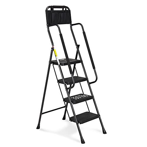 5) 4-Step Ladder with Handrails