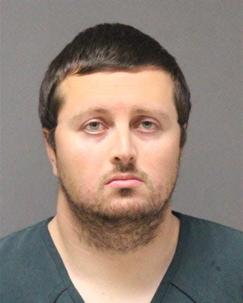 Andrew James Fantasia, a math teacher at Goetz Middle School in Jackson and a club advisor and assistant track coach at Jackson Memorial High School, was arrested Oct. 25, 2023 on official misconduct and child sex charges.
