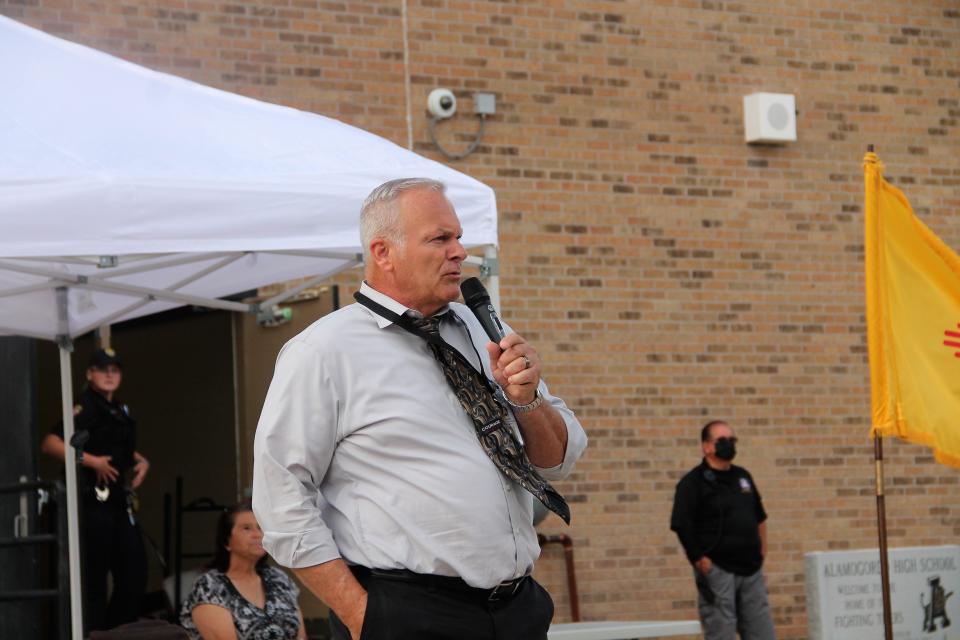 A 2022 image of then Alamogordo Public Schools Superintendent Ken Moore.