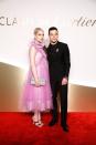 <p>Attending the Clash de Cartier event in Paris in April 2019, Boynton wore a pink high-neck Marc Jacobs midi dress.</p>