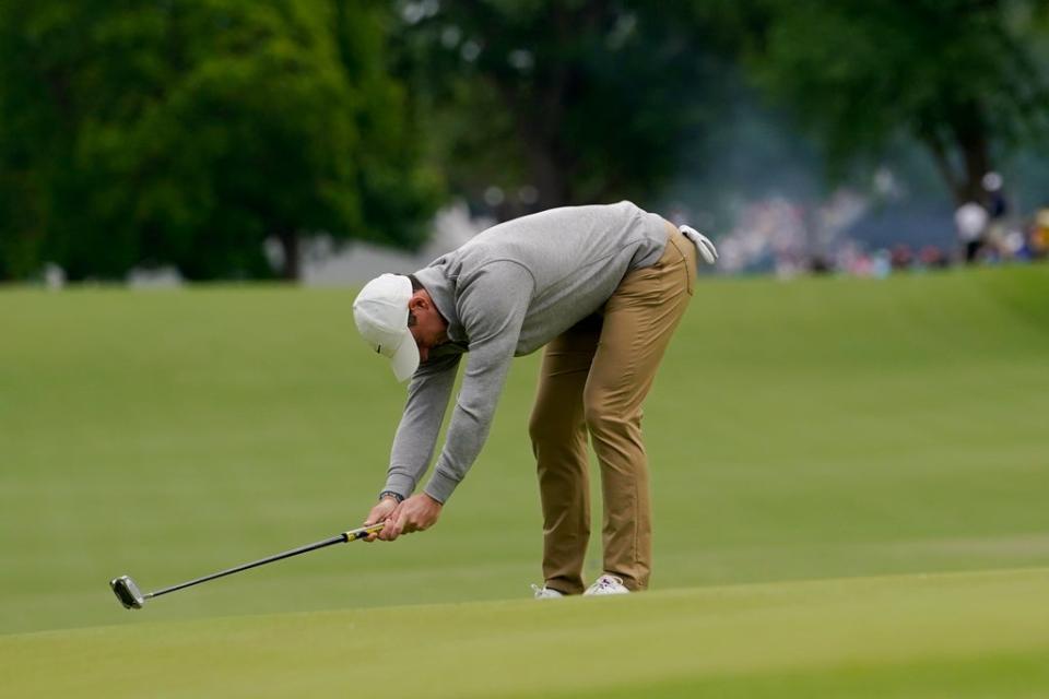 McIlroy’s tournament ended in disappointment (AP Photo/Matt York) (AP)