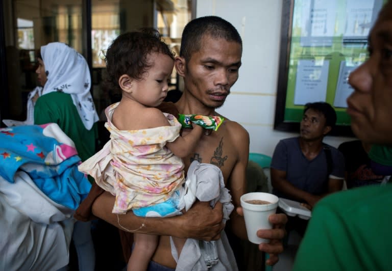 Civilians who survived 11 days trapped in Marawi City. As many as 2,000 people also remained trapped in desperate conditions in these areas likely without food and water and with some injured or ailing as security forces mount a relentless assault