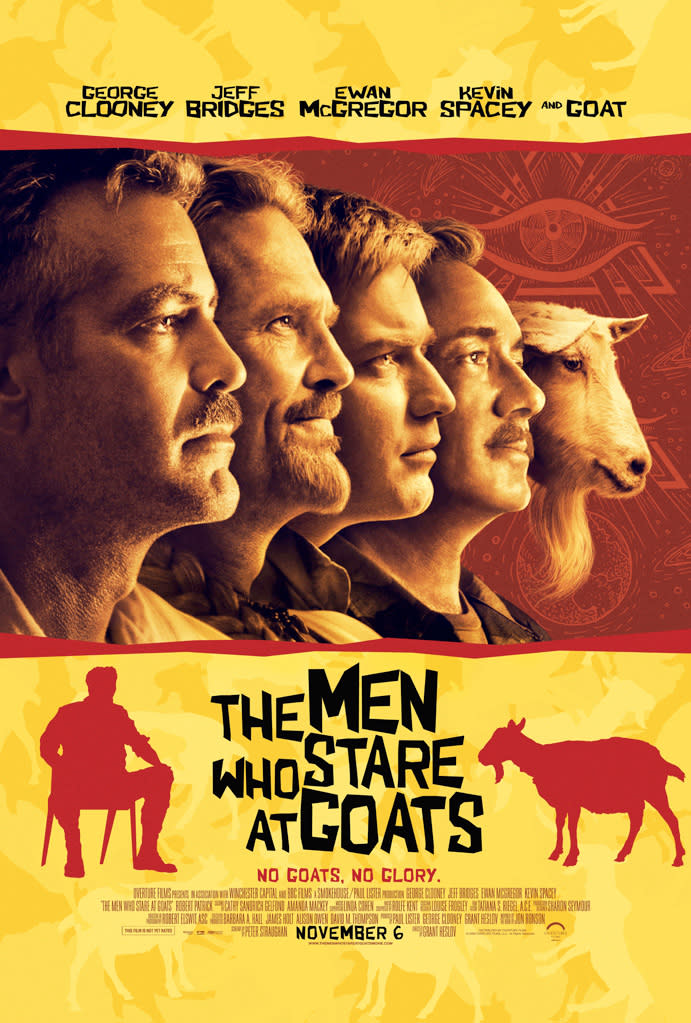 Best and Worst Movie Poster 2009 The Men Who Stare at Goats
