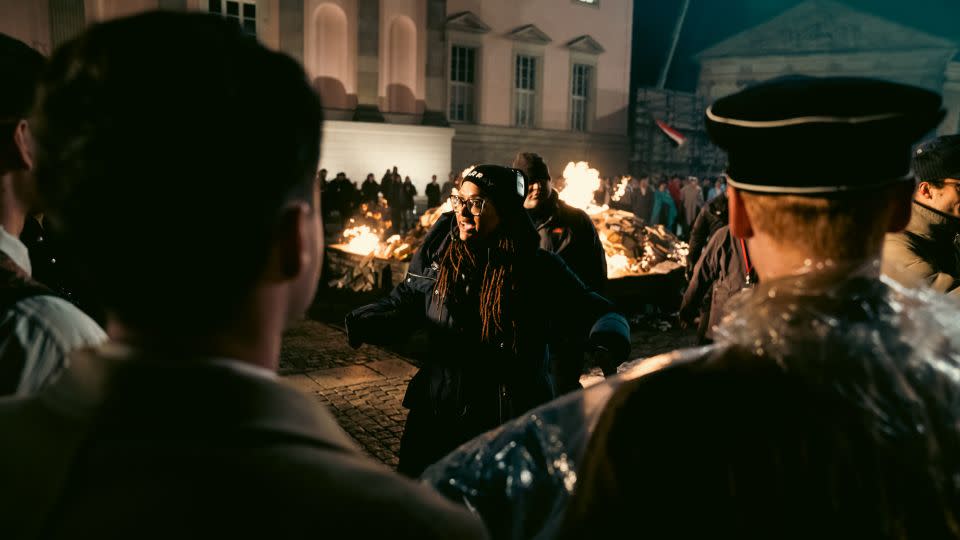 DuVernay directs a scene on location in Germany. The film was shot across three continents in 37 days. - Atsushi Nishijima/NEON