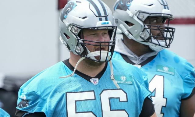 Panthers C Bradley Bozeman receives emotional Father's Day gift