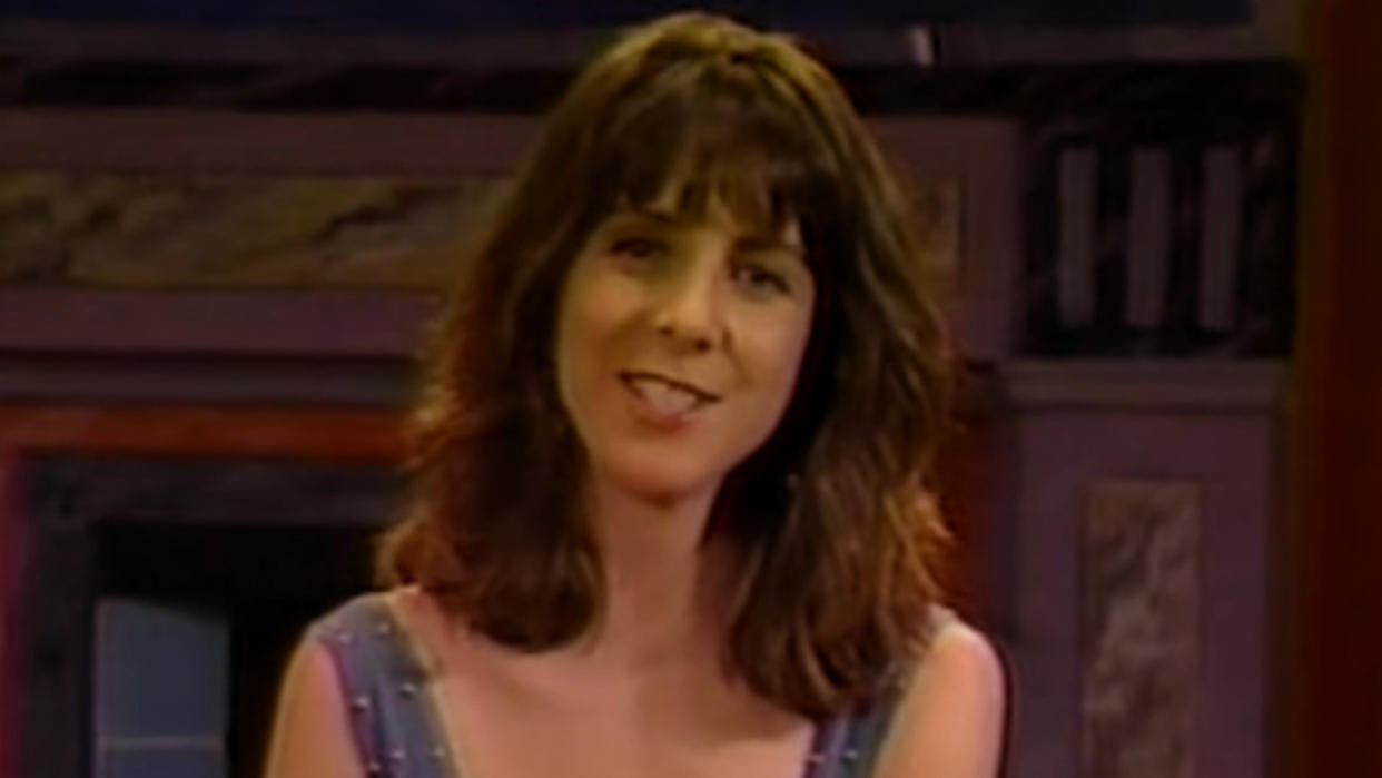  Martha Quinn on MTV. 