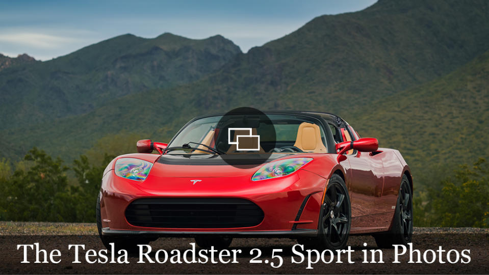 The 2011 Tesla Roadster 2.5 Sport in Photos