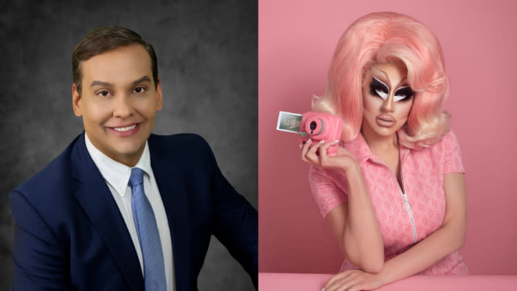 Trixie Mattel and George Santos