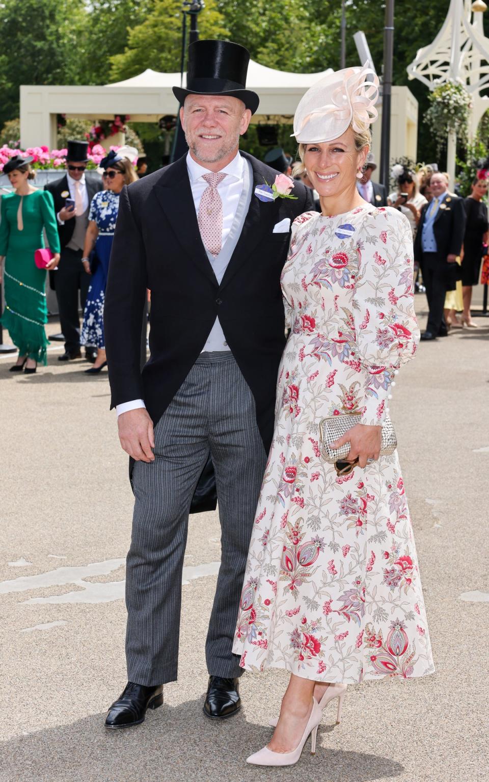 Mike and Zara Tindall (Royal Ascot)