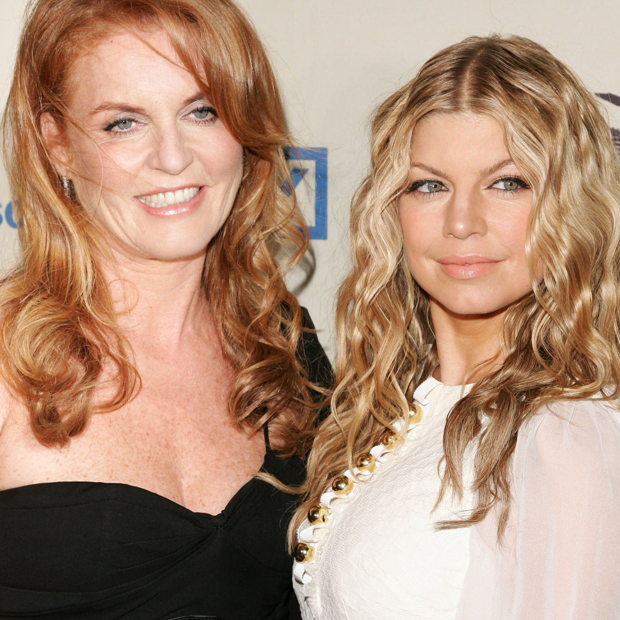  Duchess of York Sarah Ferguson and singer Fergie arrive at the 2007 Cipriani Wall Street Concert Series on May 17, 2007 in New York City 