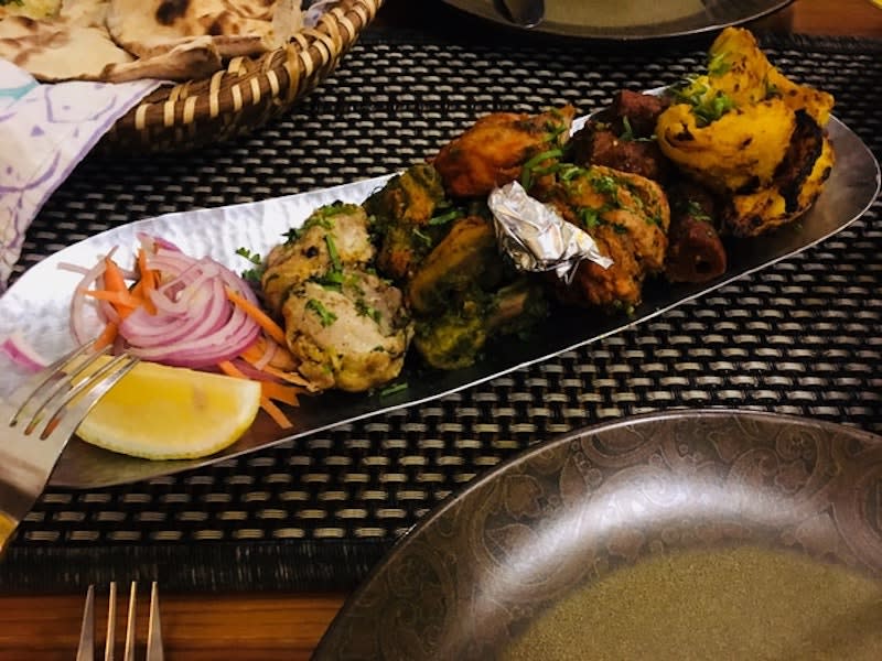 best indian restaurants - A serving of Kabab e Tashtar from Mustard