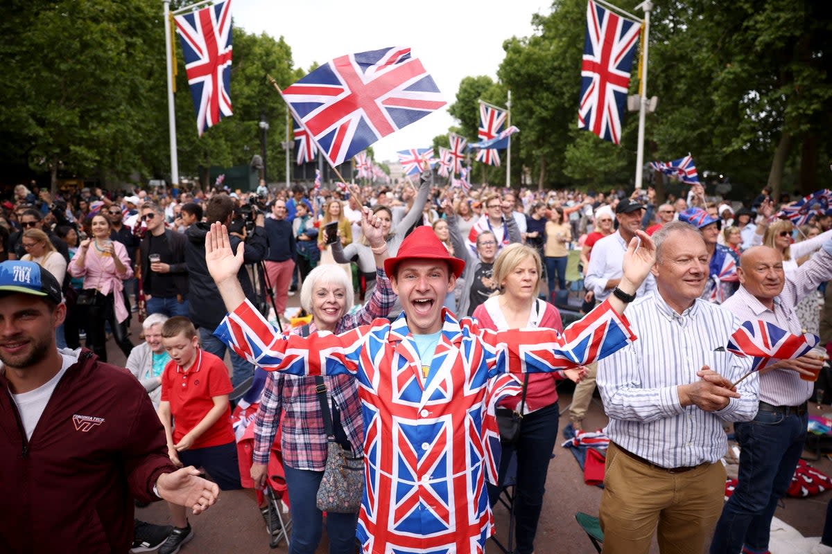 More people are expected in central London than attended the Queen’s platinum jubilee celebrations last June (REUTERS)