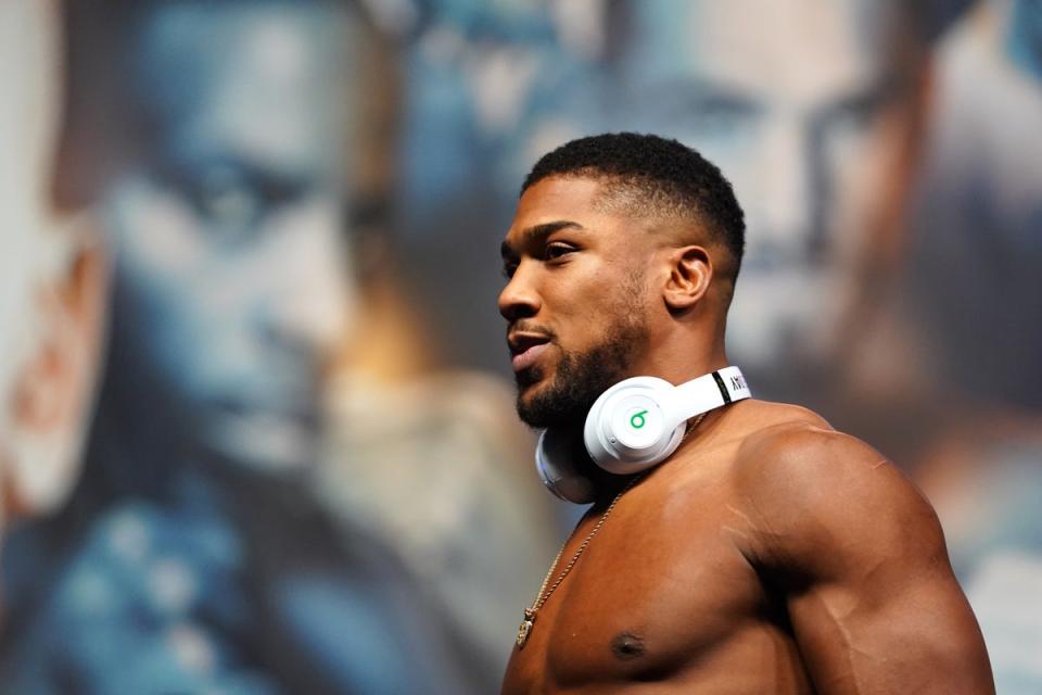 Anthony Joshua is ready to continue his story as the ‘comeback king’ (Zac Goodwin/PA) (PA Archive)