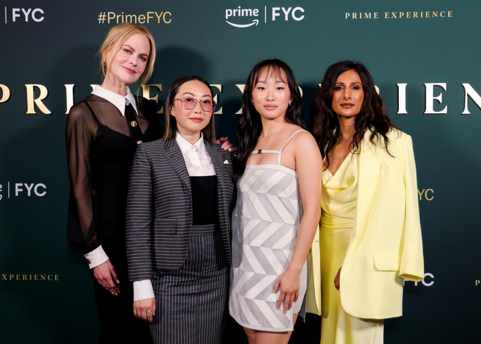 Nicole Kidman, Lulu Wang, Ji-young Yoo and Sarayu Blue