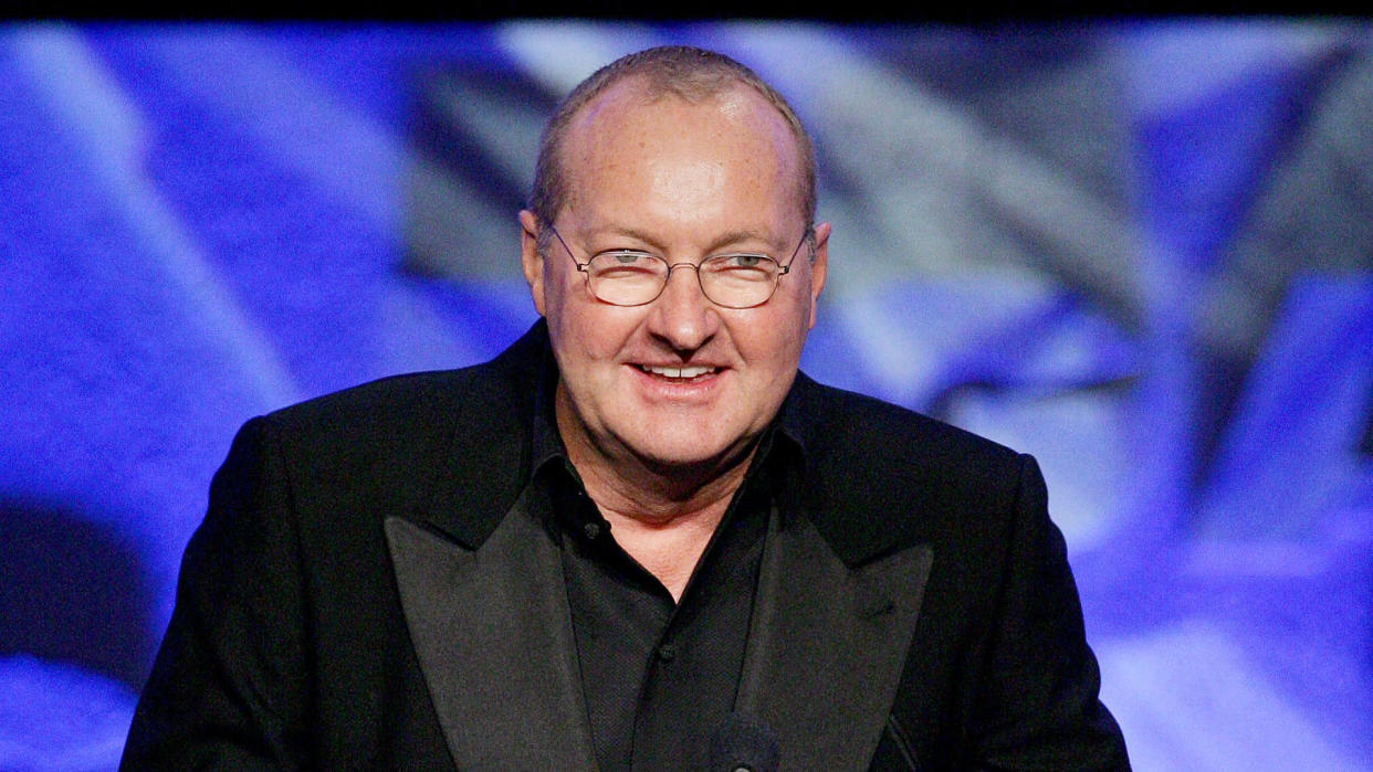 LOS ANGELES, CA - JANUARY 28:  Actor Randy Quaid presents the Oustanding Directorial Achievement in Comedy Series onstage during the 58th Annual Directors Guild Of America Awards held at Hyatt Regency Century Plaza on January 28, 2006 in Los Angeles, California.