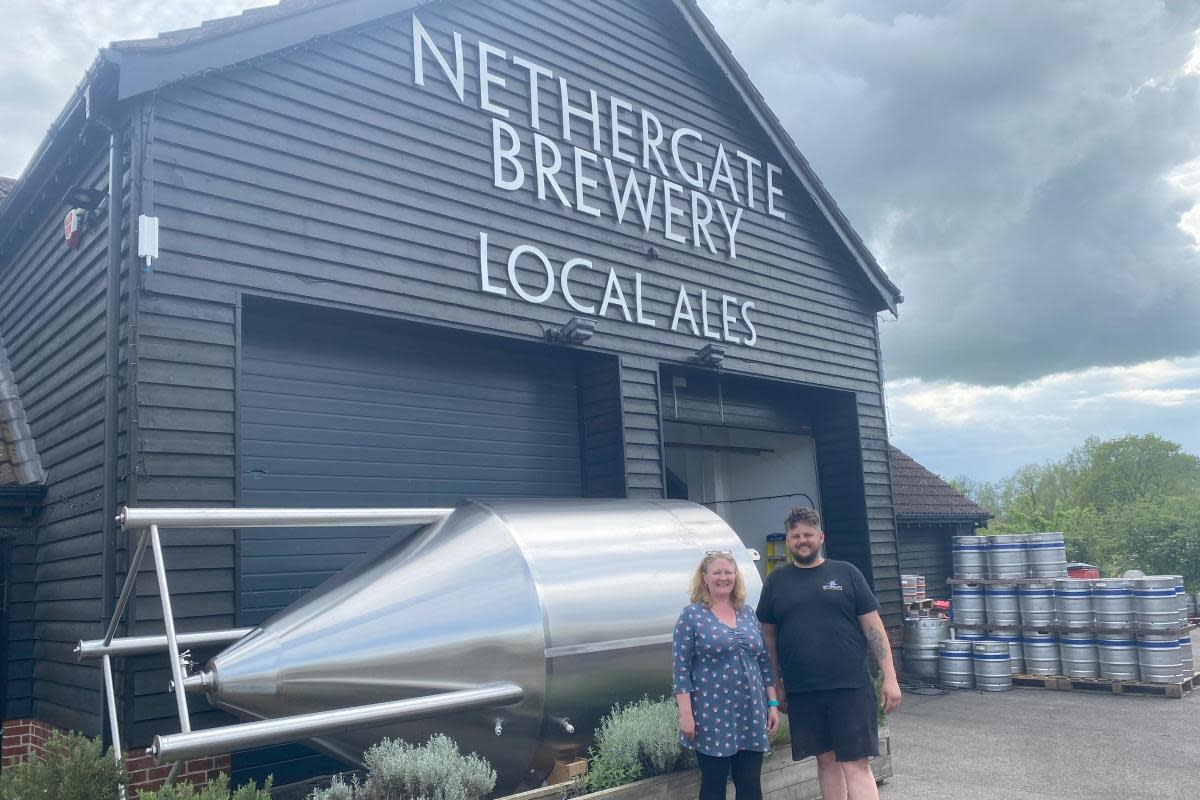 Nethergate Brewery has teamed up with Penny Wilby, owner of the bestofSudbury marketing agency, to launch a special beer <i>(Image: thebestof Sudbury)</i>