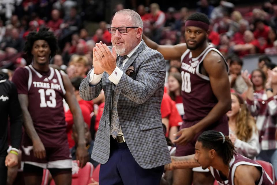 Texas A&M coach Buzz Williams