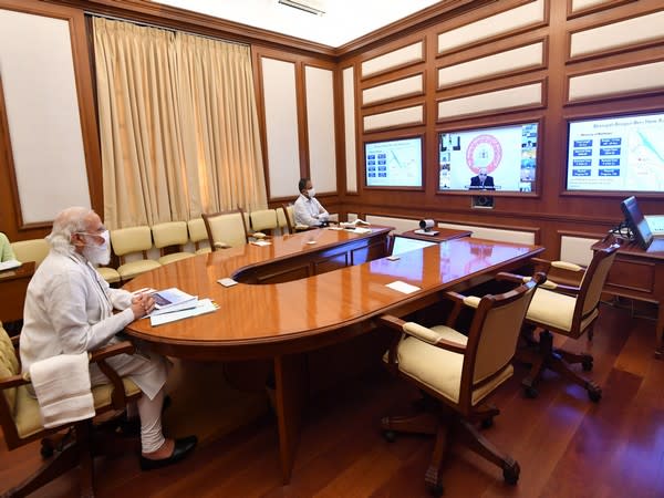 PM Modi chairs 37th PRAGATI meeting. (Photo/PIB)