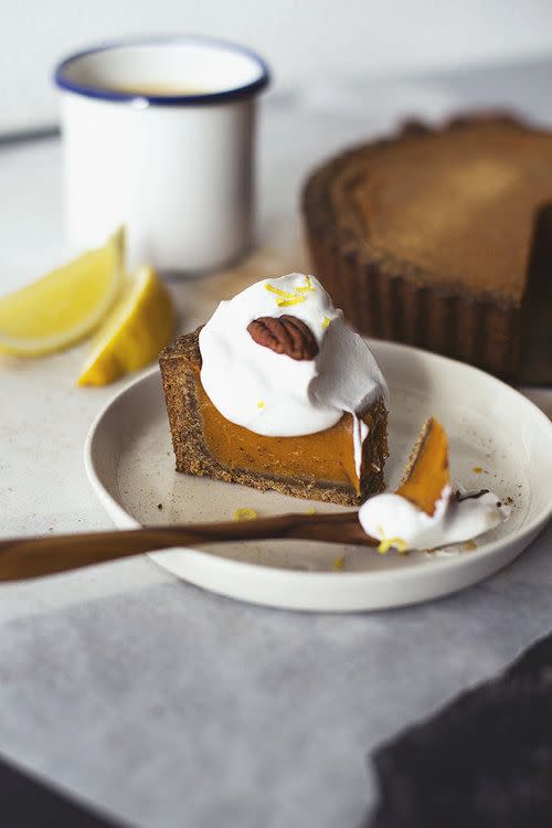 Citrus-y Sweet Potato Pie