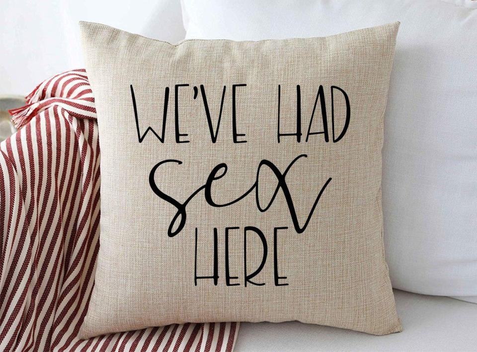 We've Had Sex Here Pillow