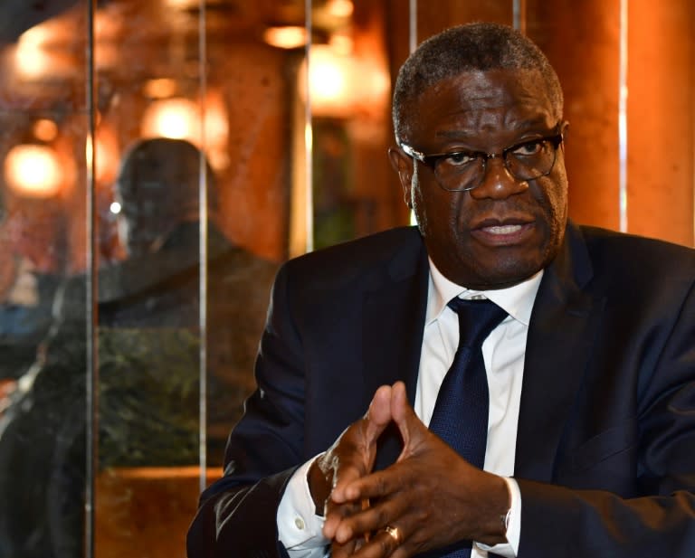 'When one does not fight against an evil, it is like a cancer, it spreads and destroys the whole society,' Mukwege told AFP at the weekend