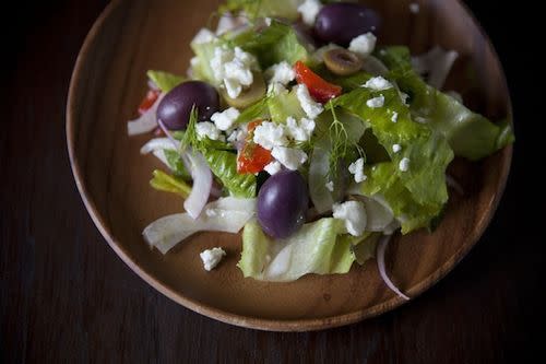 Greek Salad with Fennel