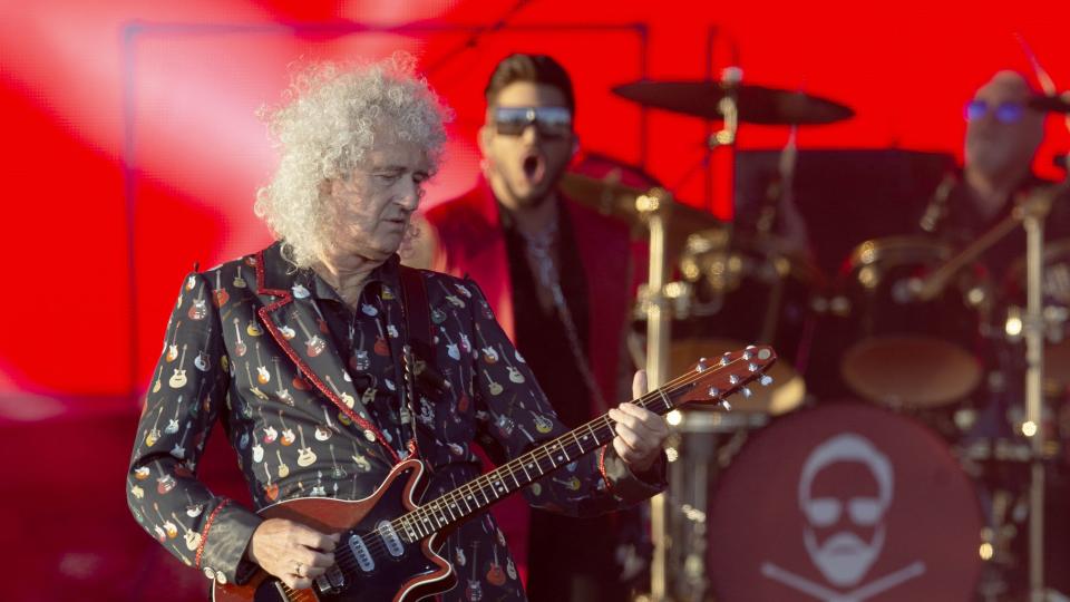 <p>The Queen guitarist’s new song will be played on New Year’s Day to coincide with the spacecraft New Horizons’ flyby of a mysterious cosmic object.</p>