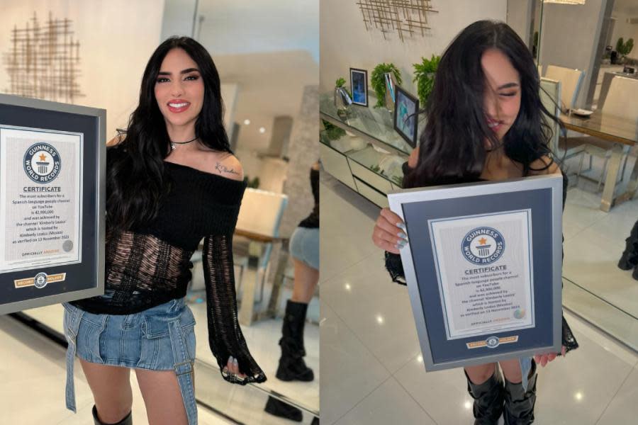 ¡Orgullo bajacaliforniano! Kimberly Loaiza obtiene récord guinness por su canal de YouTube