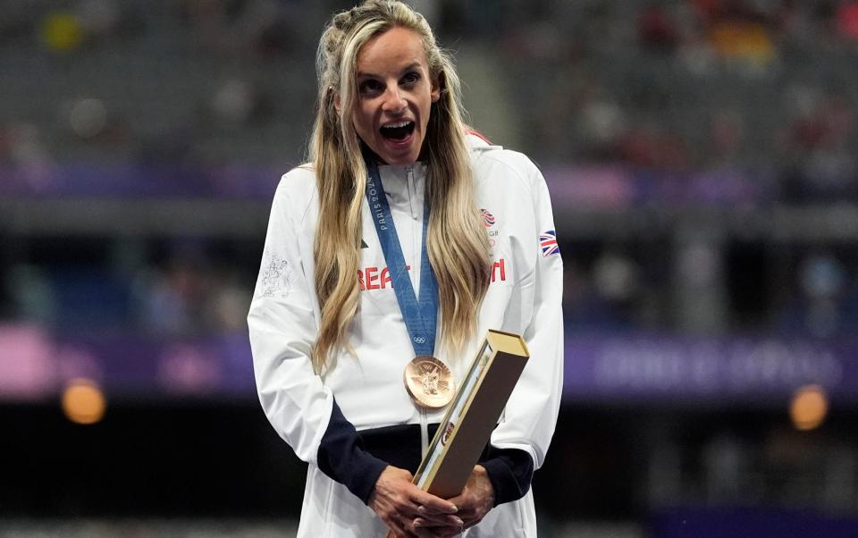 Georgia Bell ran a superb race to take bronze in the women's 1500m