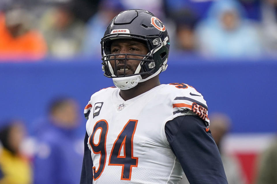 Chicago Bears linebacker Robert Quinn was traded to the Eagles