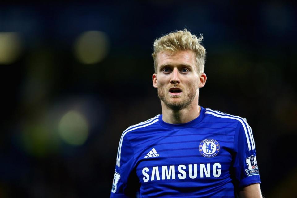 Silverware: Schurrle won the title with Chelsea in 2015 (Richard Heathcote/Getty Images)