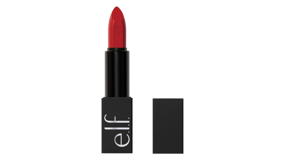 e.l.f. O Face Satin Lipstick in No Regrets: $9