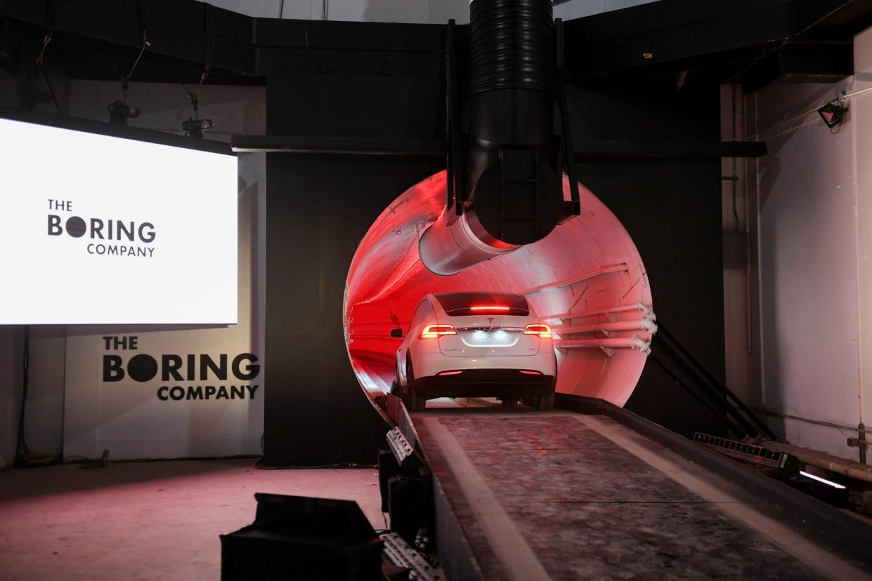 Boring company los angeles